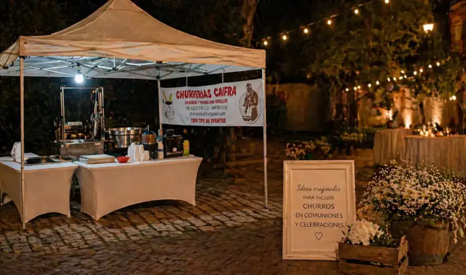 Ideas originales para incluir churros en comuniones y celebraciones