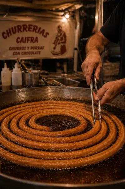 churros en sanlucar churrerias caifra cadiz